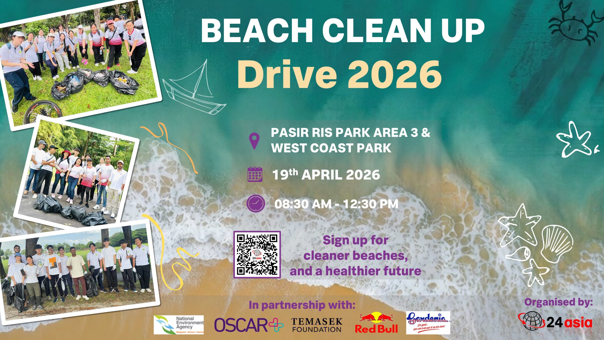 24asia’s Annual Beach Clean Up